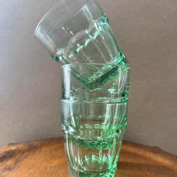 Bormioli Rocco Pack De 6 Vasos Rockbar En Cristal Verde Cl 27 | Leroy Merlin